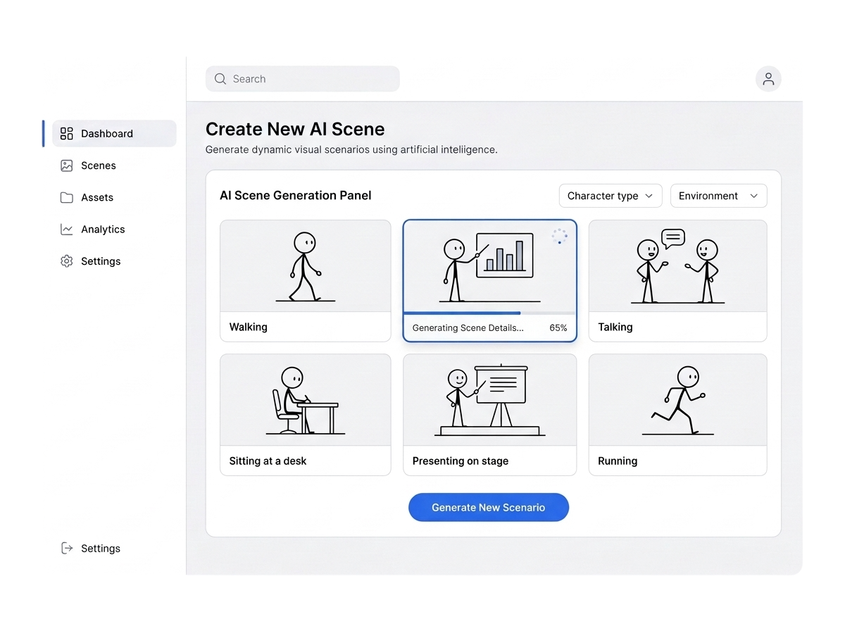 Scene-by-Scene Image Creation